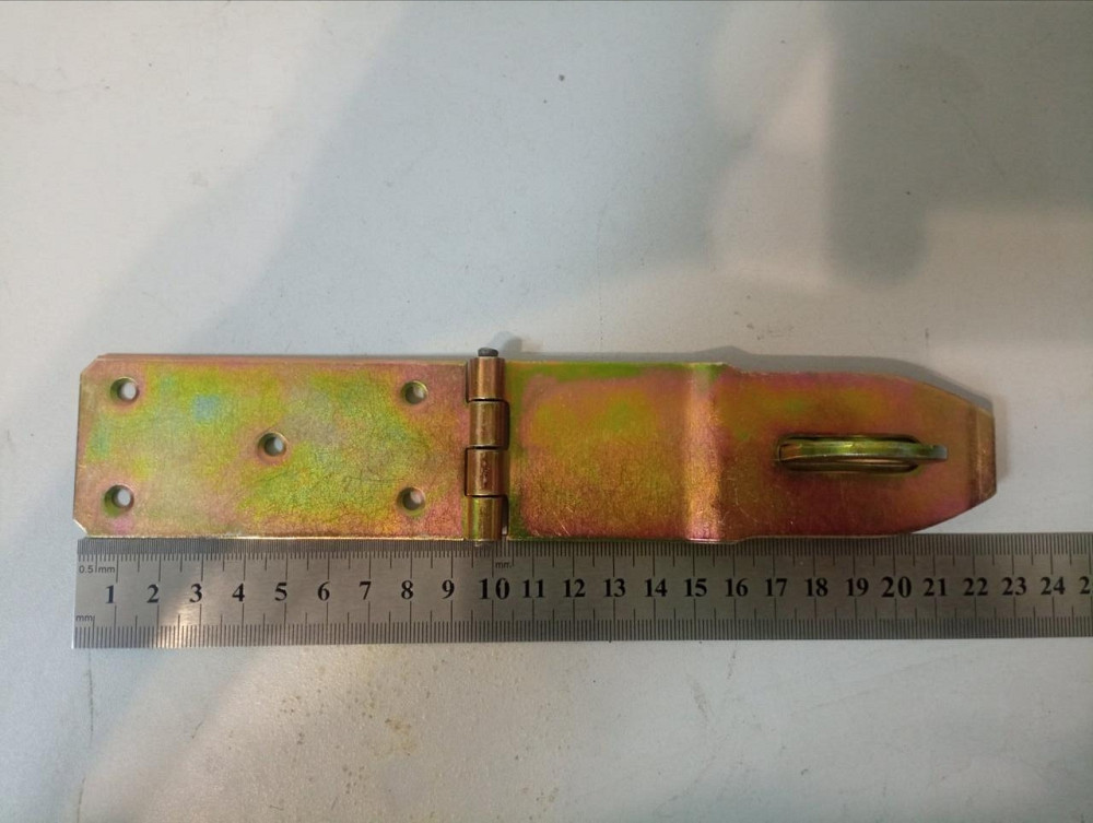 Скоба-завіса колодки  45х230мм, оцинк жовтий "P-o" Київ - фото 1