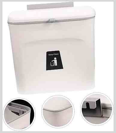 Підвісний сміттєвий бак кришкою кухонний Луцьк