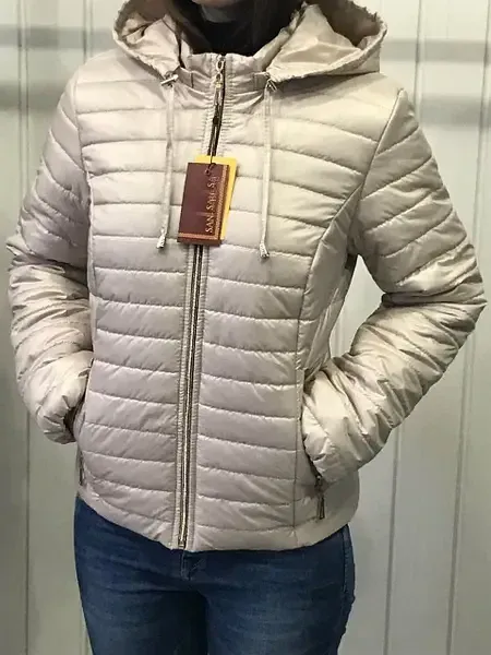 Коротка модна жіноча демісезонна куртка.  Курточка весна-осінь 42-58р Київ - фото 6