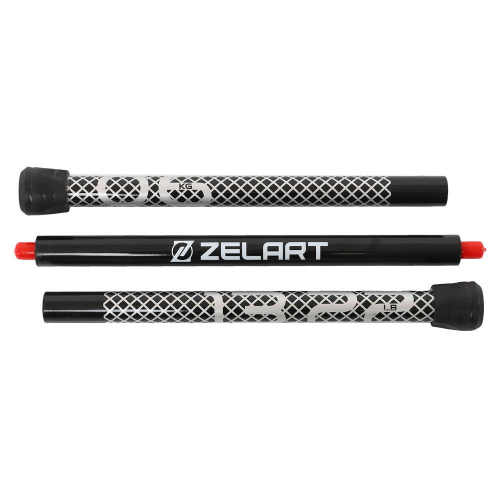 Палиця гімнастична 3-секційна Бодибар Zelart 9994-6 вага 6 кг Київ - фото 4