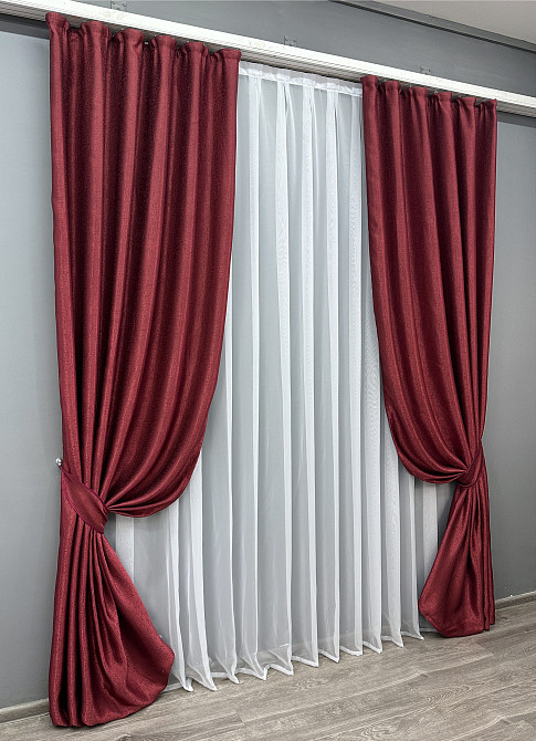 Комплект готовых штор VR-Textil Софт 