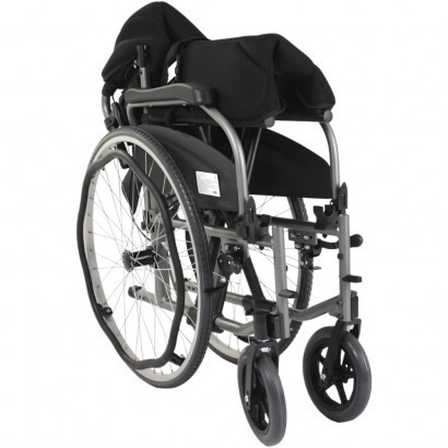 Легкая инвалидная коляска со складной спинкой OSD-EL-BK Днепр - изображение 2