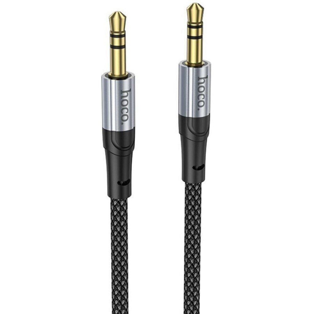 Аудiо кабель HOCO UPA26 AUX Fresh audio cable, 1m Black 6942007608800 Одеса - фото 1