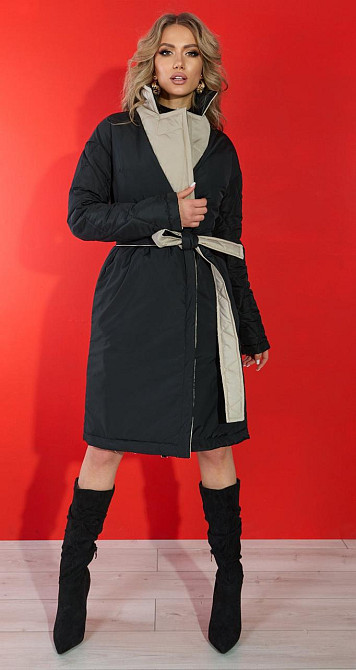 Двостороннє пальто (44) Київ - фото 5