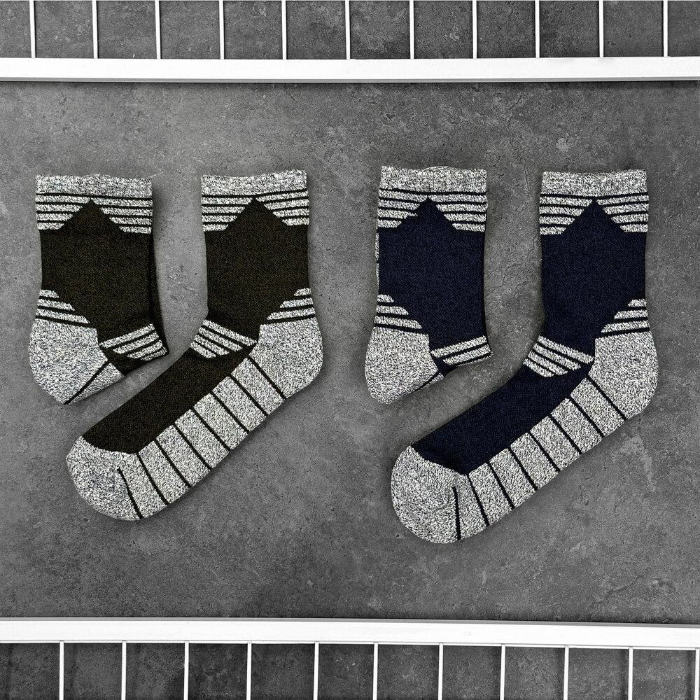 Чоловічі спортивні шкарпетки Pobedov Heat хакі з сірими вставками Київ - фото 7