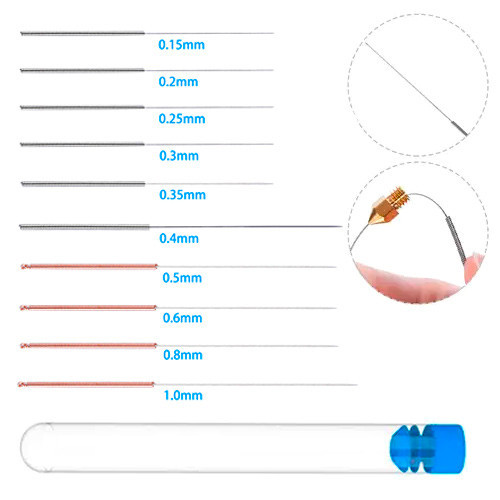 Набор игл для чистки сопла 3D-ручек и принтеров Киев - изображение 6