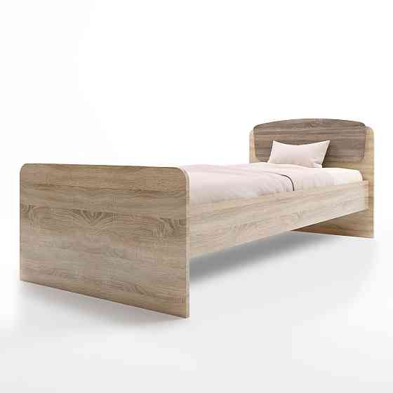 Односпальне ліжко Еверест Асторія-2 80х190 см сонома/трюфель (DTM-2106) Львів