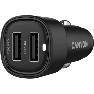 Зарядное устройство Canyon 2xUSB 24W black (CNE-CCABR2AA) Винница - изображение 5