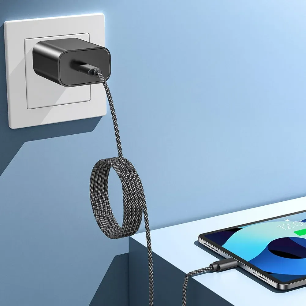 Кабель Choetech XCC-1052 Black USB-C to USB-C Magnetic PD3.1 240W 1.2m (43-00129) Киев - изображение 6