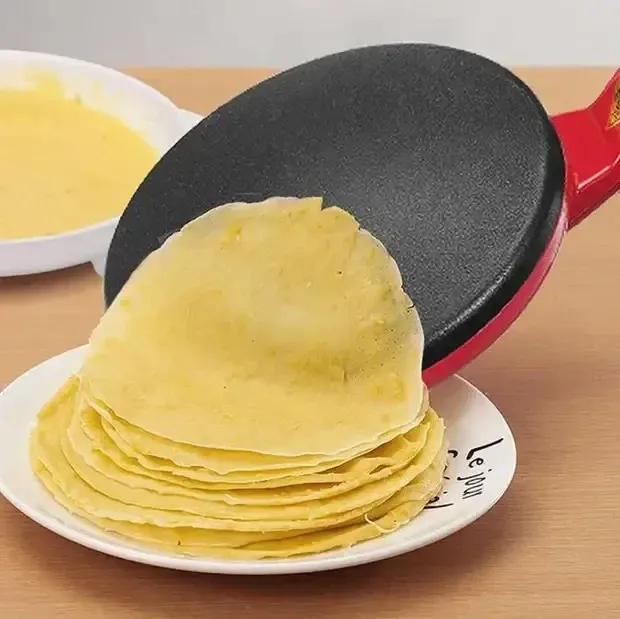 Электросковорода для блинов RAF R5209R 650Вт, антипригарное покрытие, блинница электрическая, быстрый нагрев Одесса - изображение 1