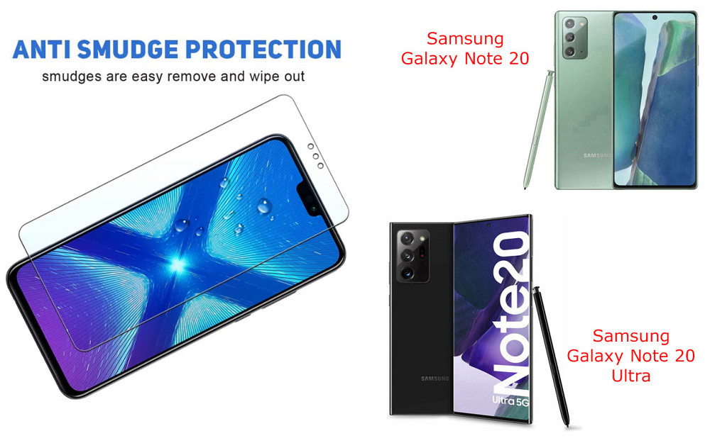 Защитное стекло NeoGlass для Samsung Galaxy Note 20, Galaxy Note 20 Ultra – ультрапрозрачное и устойчивое Киев - изображение 3