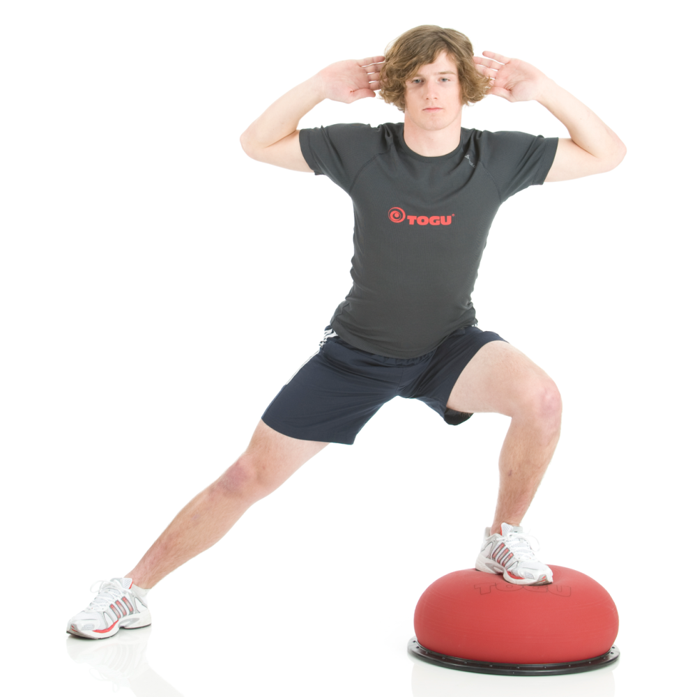 Балансировочная красная полусфера Togu Jumper Red Днепр - изображение 4