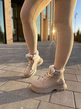 Черевики жіночі BR 07 капучіно шкіра натуральна зимові 39р. (4895) Коломия