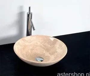 Раковина  Sapho Блокнот 40x12 polerowany beżowy trawertyn 2401-01 Киев