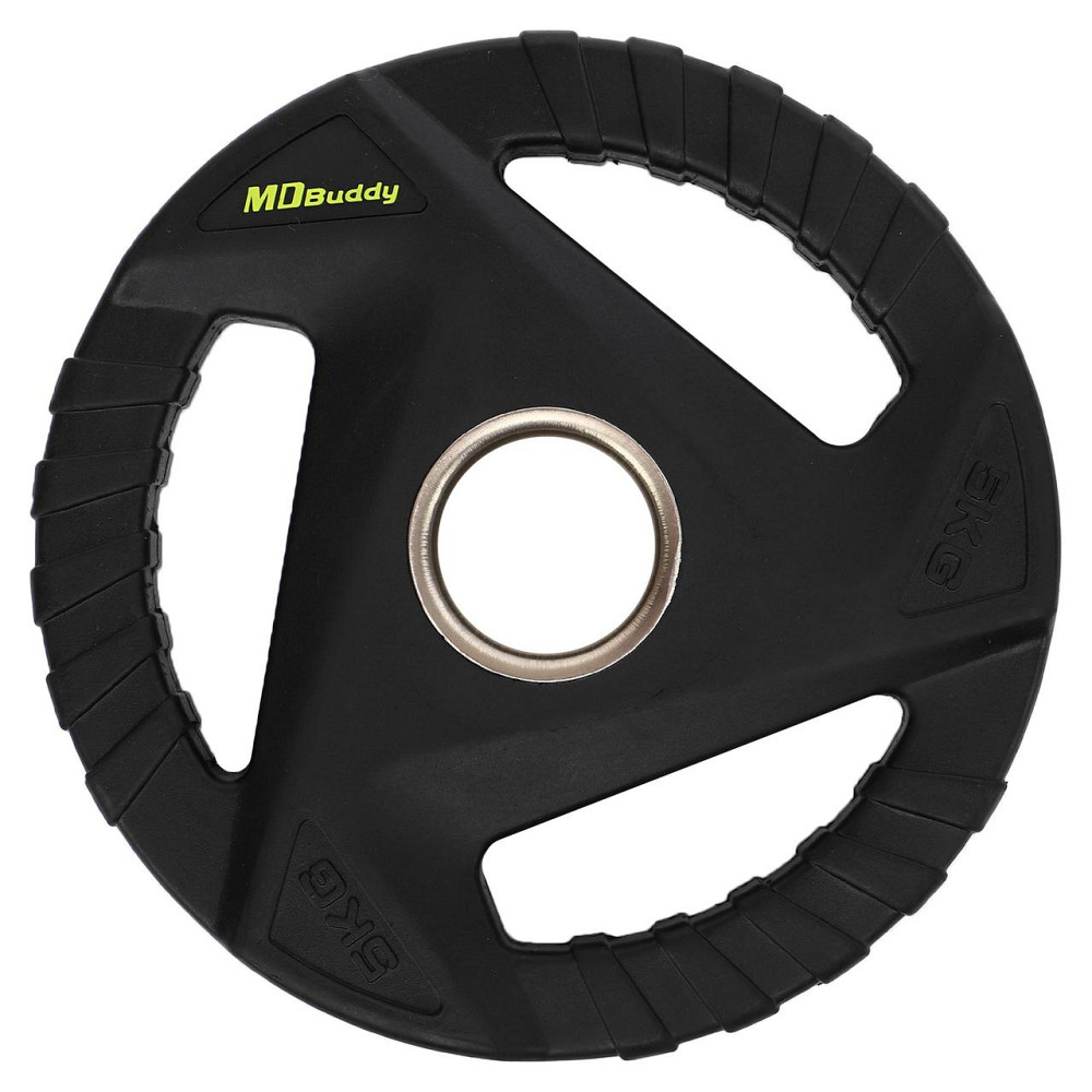 Блин (диск) полиуретановый 5 кг 51 мм MD Buddy-9649-5 Киев - изображение 3