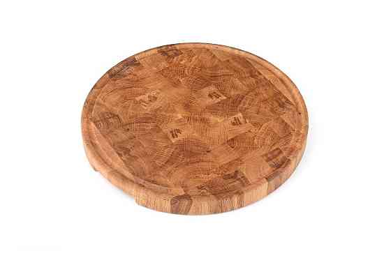 Дошка професійна кругла дуб 40*40*4 см GRILLI 77009810 Код: 011796 Ровно