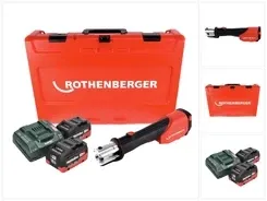 Rothenberger ROMAX 4000 zaciskarka Акумуляторна 18 V elektrohydrauliczna + 2x Акумулятор 10,0 Ah CAS ładowarka Валіза Київ - фото 1