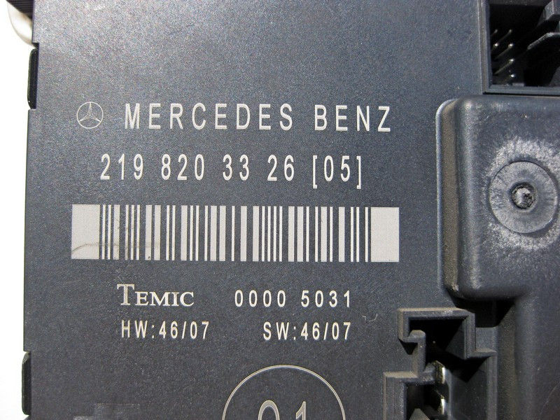 Mercedes-Benz  A2198203326 Блок керування задніх лівих дверей CLS C219 Одеса - фото 3