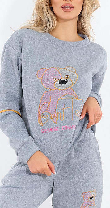 Тёплый костюм с вышивкой (46) Киев - изображение 2