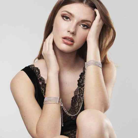 Браслеты-наручники MAGNIFIQUE Bijoux Indiscrets, серебристые Sex Aura Киев