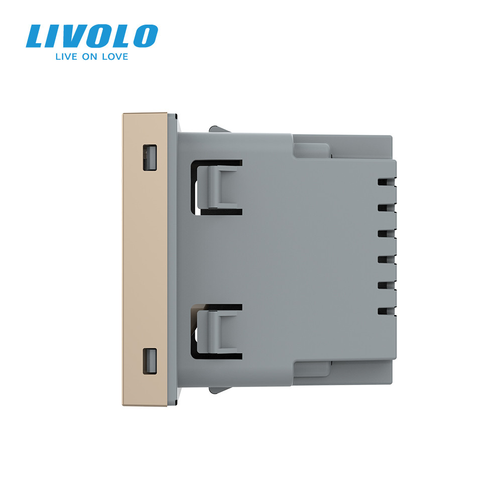 LIVOLO Механізм світильник для сходів підлоги, золотий, 2700K, 220В, 0.35Вт Livolo (VL-FCL1-2AP Киев - изображение 3