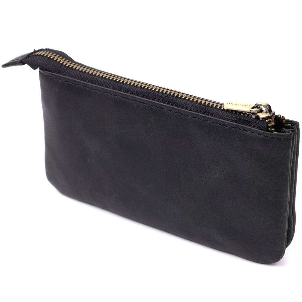 Зручна ключниця на два відділення з матової натуральної шкіри Tony Perotti 20836_1 (3350 nero) Чорний Київ - фото 2