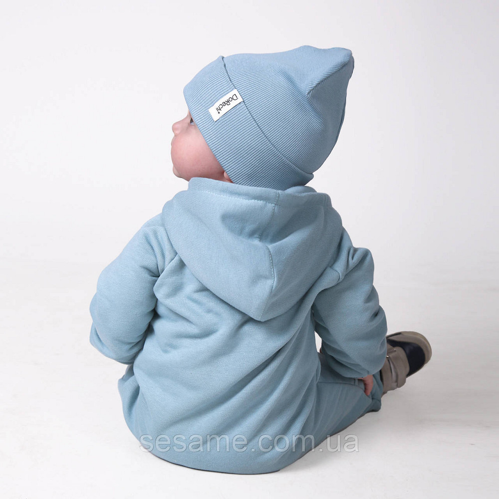 Комбінезон трикотажний ромпер Драйв Синій Харків - фото 9