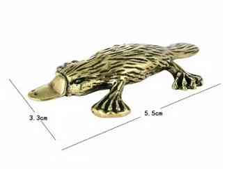 Фигурка мини бронза Утконос Киев