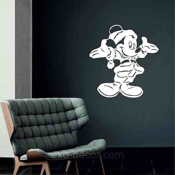 Декоративное настенное Панно «Микки Маус», Декор на стену Киев