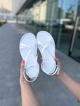 No brend Босоніжки жіночі 47 білі (літо, шкіра натуральна) (5252) 36-40 Коломия