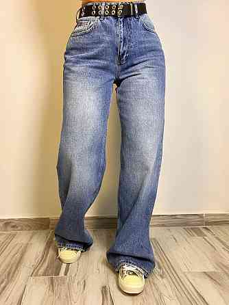 Джинсы женские Envy Rose 5391 WIDE BAGGY свободный крой широкие от бедра с ремнем высокая посадка св Одесса