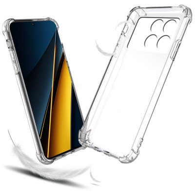 Чохол до мобільного телефона BeCover Anti-Shock Poco X6 Clear (710614) Вінниця - фото 2