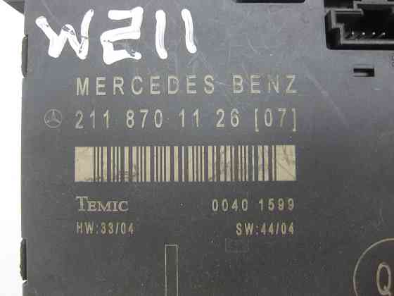 Mercedes-Benz  A2118701126 Блок керування передніх лівих дверей E-class W211 E-class S211 Одеса
