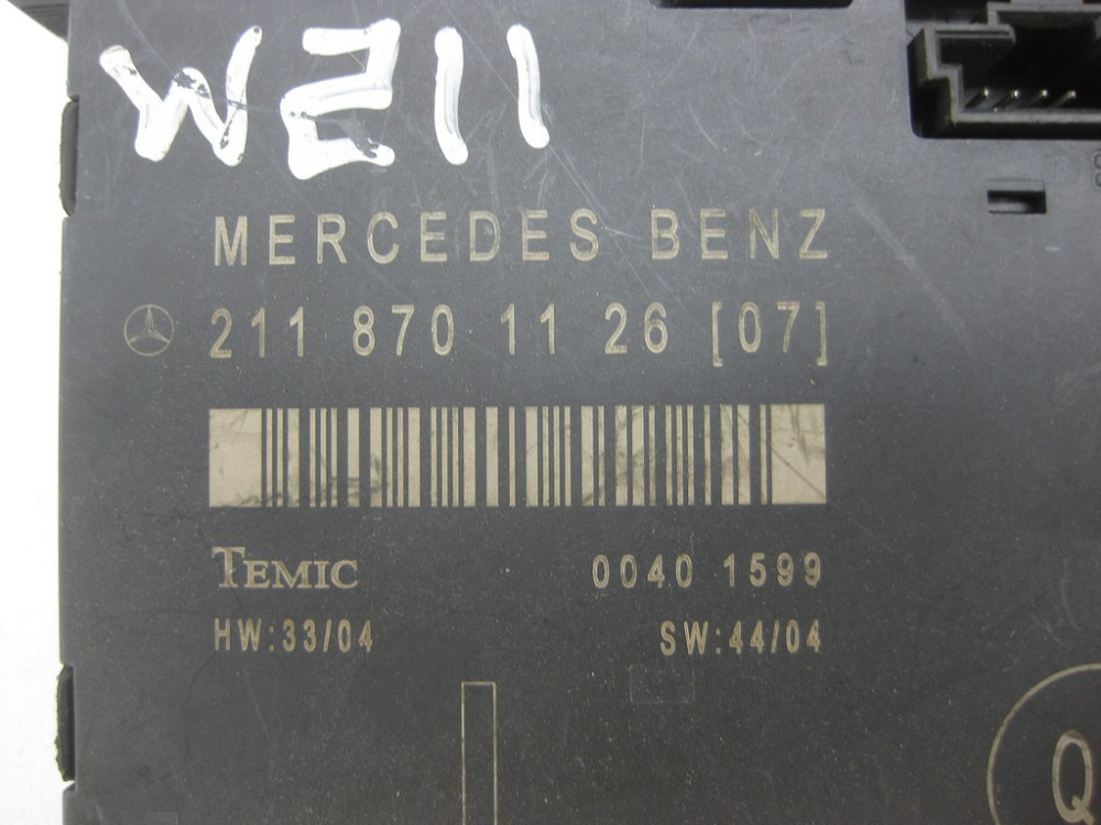 Mercedes-Benz  A2118701126 Блок керування передніх лівих дверей E-class W211 E-class S211 Одесса - изображение 5