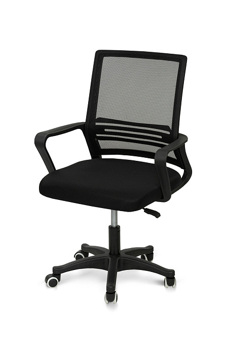 Стілець офісний Веб, чорний Киев - изображение 1