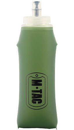 Туристична складна Пляшка для напоїв 600 мл M-Tac (MTC-WB600) Olive Нововолинськ - фото 3
