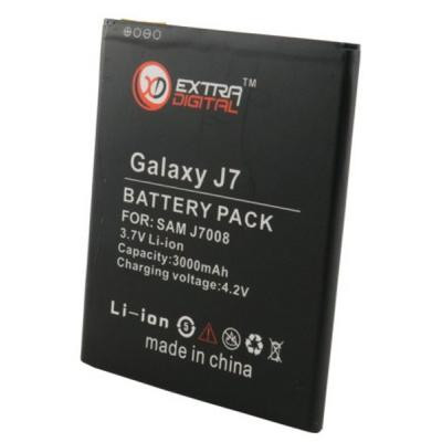 Аккумуляторная батарея Extradigital Samsung Galaxy J7 J700H (3000mAh) (BMS6407) Винница - изображение 2