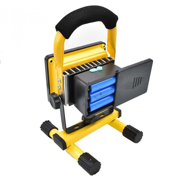 Прожектор светодиодный аккумуляторный 2400 Лм Watton WT-329 30 Вт + 3 аккумуляторных батареи в подарок Каменец-Подольский - изображение 5