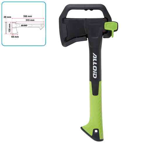 Alloid Pro. Сокира, ручка з фібергласу 450 г, 35см (AX-1435) Одеса