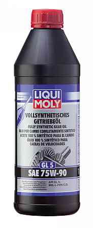 LIQUI MOLY 1414 Vollsynthetisches Hypoid-Getriebeöl SAE 75W-90 GL5 — Повністю синтетична гіпоїдна трансмісійна олива SAE 75W-90 GL Ковель