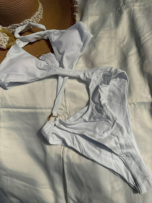 Купальник жіночий цільний Білий S Харків - фото 5