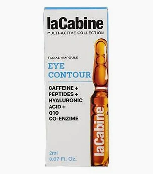 Высококонцентрированные ампулы для кожи вокруг глаз от отеков и темных кругов Eye Contour LaCabine, 2 мл Днепр