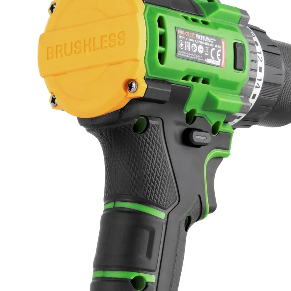 Акумуляторний шуруповерт Procraft  2 А·год  20 В безщітковий компактний інструмент з 1 АКБ Li‑Ion та зарядним Гарантія 3 Роки Львів - фото 7