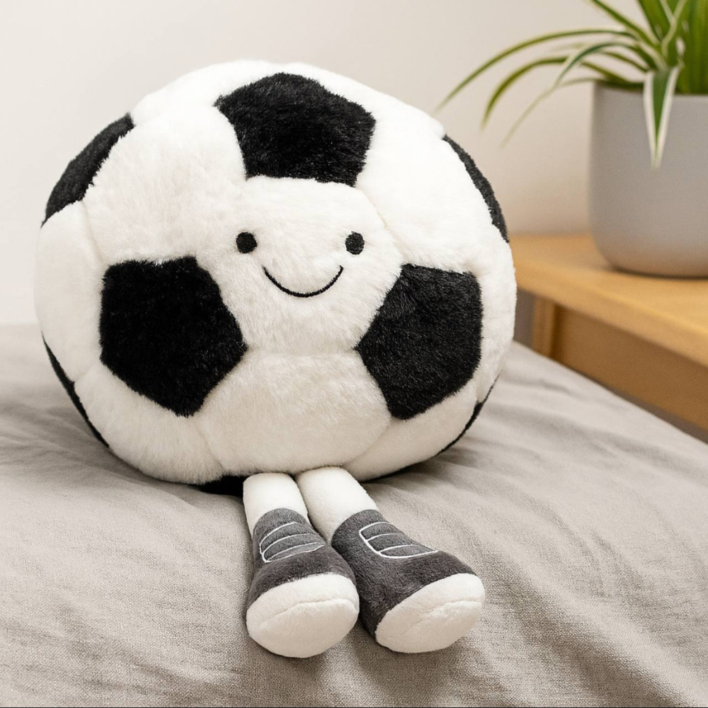 М'яка іграшка-плед Футбольний м'яч 160*110 см SBR Київ - фото 1