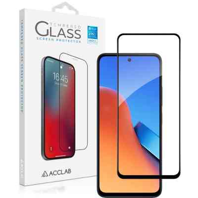 Стекло защитное ACCLAB Full Glue Xiaomi Redmi 13 Black (1283126592904) Винница