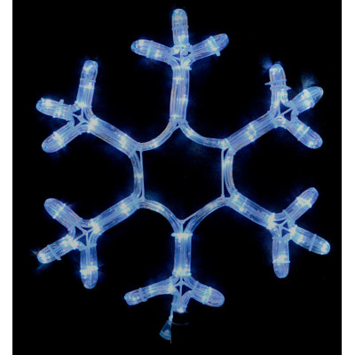 Гирлянда Delux Motif flash Snowflake 40 см белый IP44 EN (90012961) Винница - изображение 1