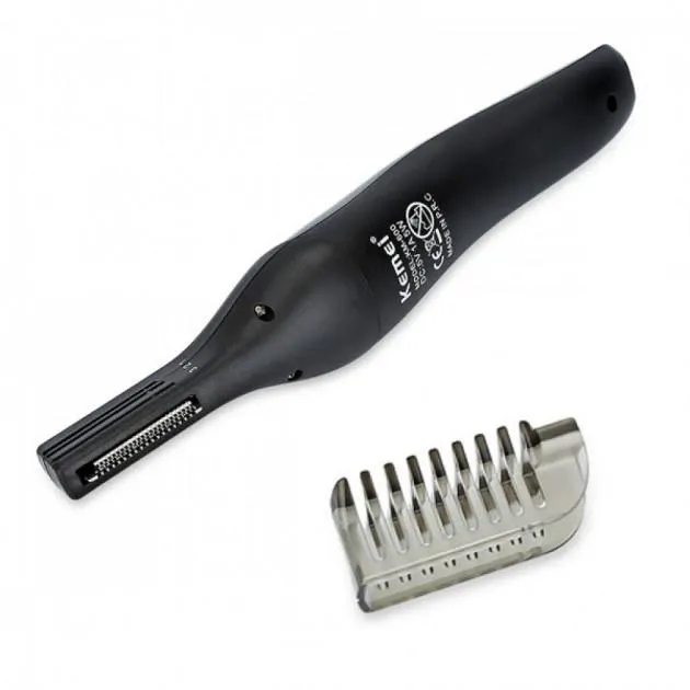 Триммер мужской KEMEI KM-600 11в1 для волос, бороды, носа, ушей с насадками, USB зарядка Одесса - изображение 17