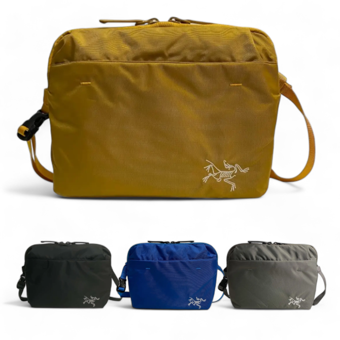 Сумка через плечо Arcteryx Heliad 6L Crossbody черный Желтый Запорожье - изображение 7