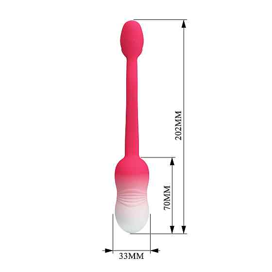 Виброяйцо с управлением через приложение PRETTY LOVE Poulsen Egg Vibrator 01, 7 см Sex Aura Киев