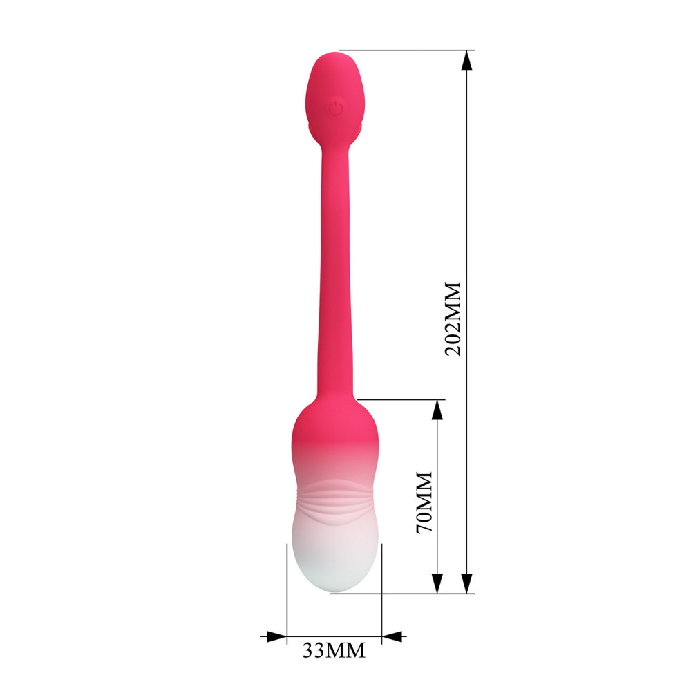 Виброяйцо с управлением через приложение PRETTY LOVE Poulsen Egg Vibrator 01, 7 см Sex Aura Киев - изображение 2